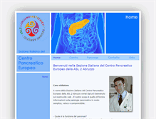 Tablet Screenshot of centropancreatico.com